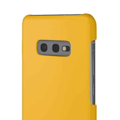 Amber Yellow - Slim Samsung S10 Phone Case