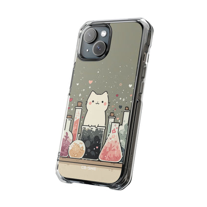 Cat Explores Potions iPhone Case - Impact