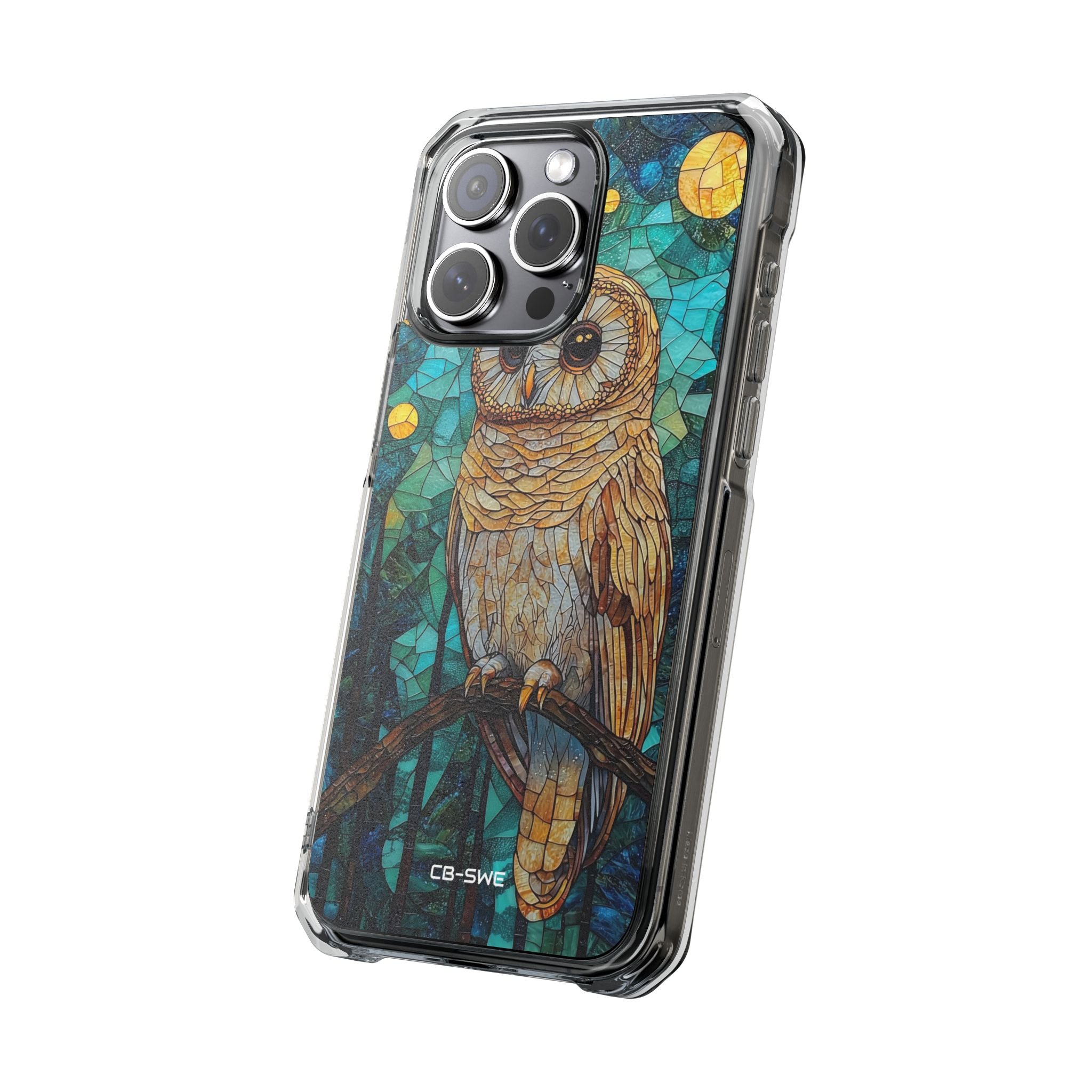 Celestial Owl Gaze iPhone Case - Impact