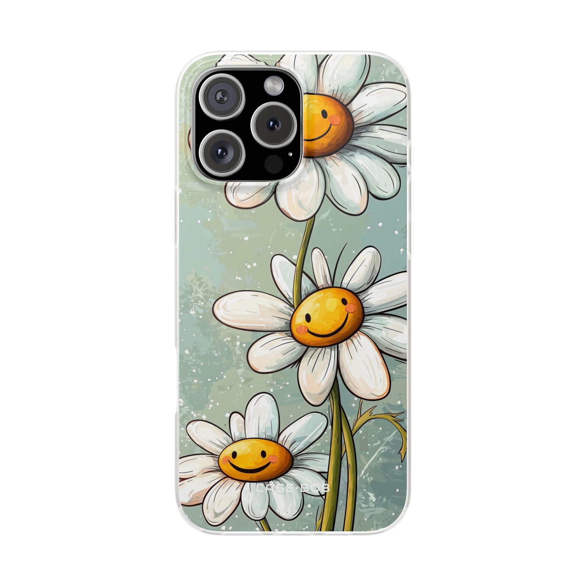 Sunny Daisy Smiles iPhone 16 Pro Max Case - Soft