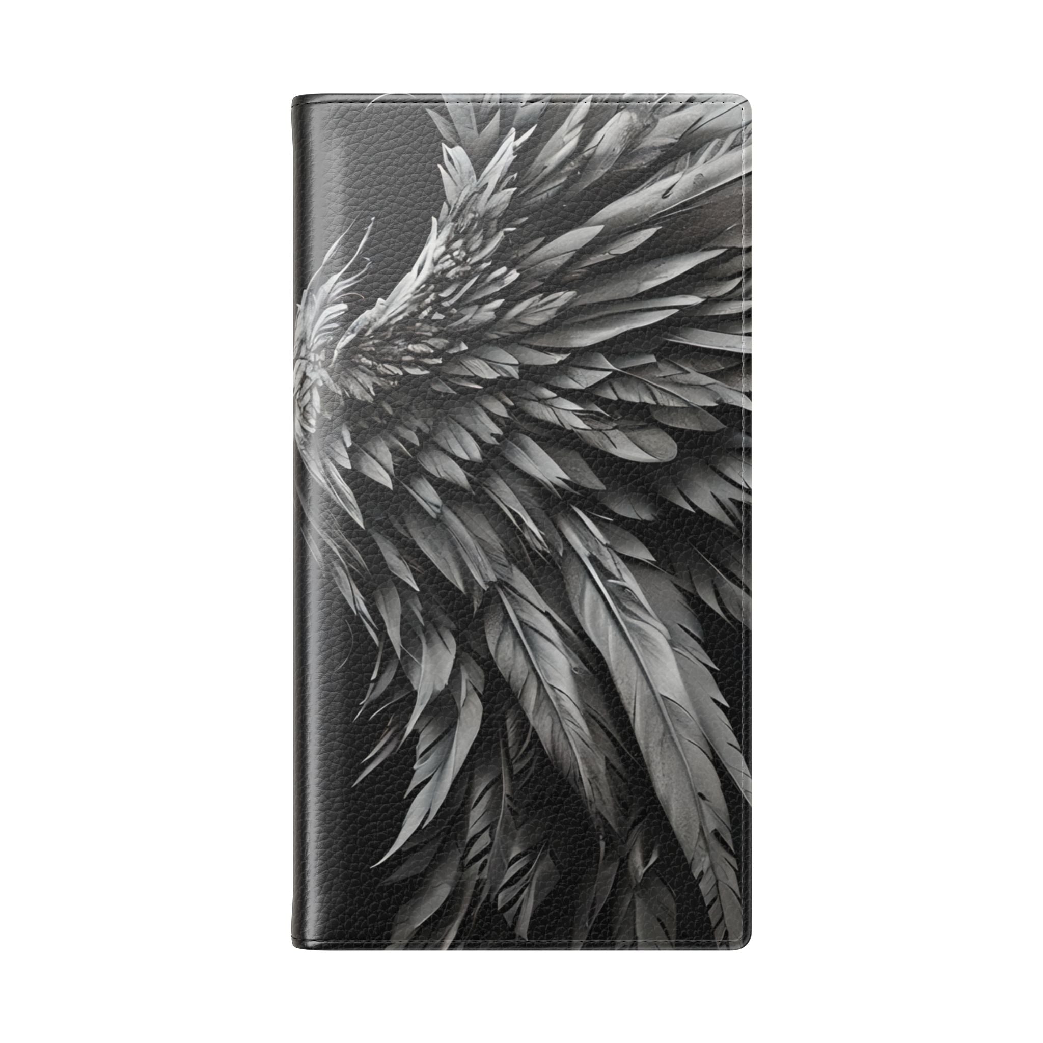 Crimson Silver Wings - Samsung S23 Ultra Case - Wallet