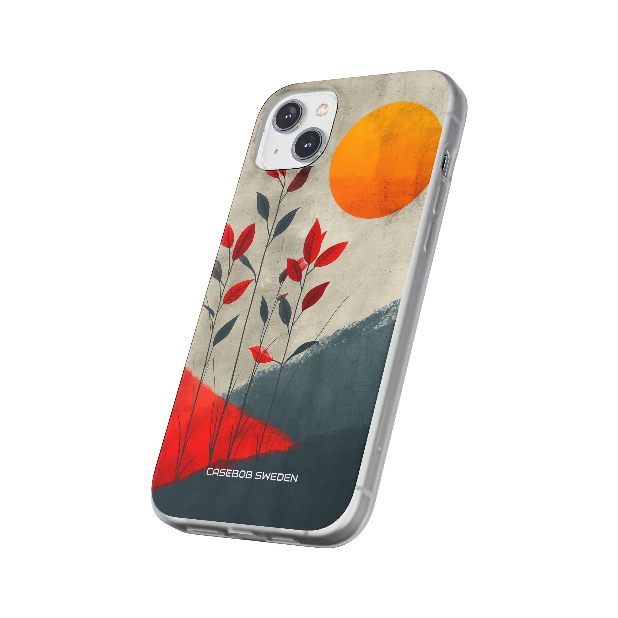 Gray Sunscape - Flexi iPhone 14 Phone Case