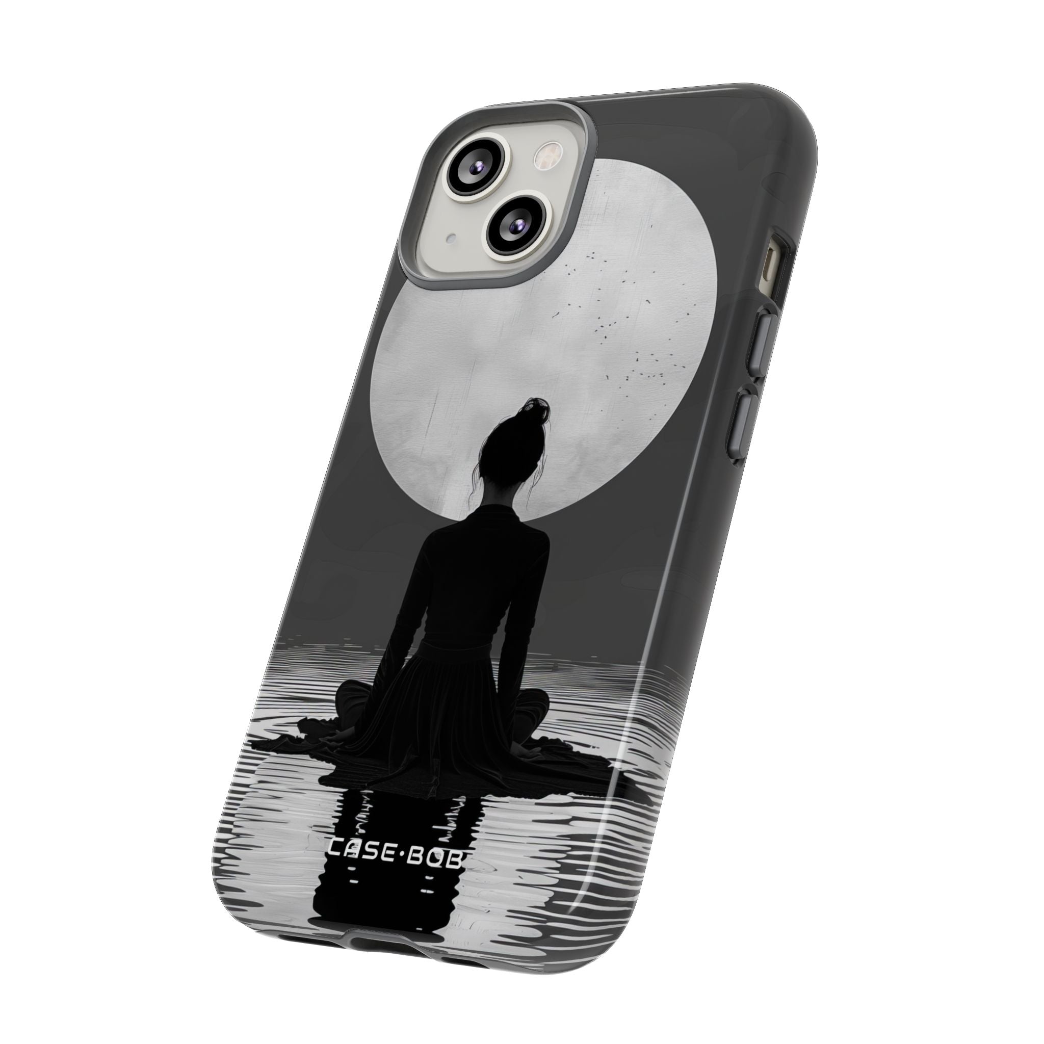 Silhouette Moonlight iPhone 14 Case - Tough