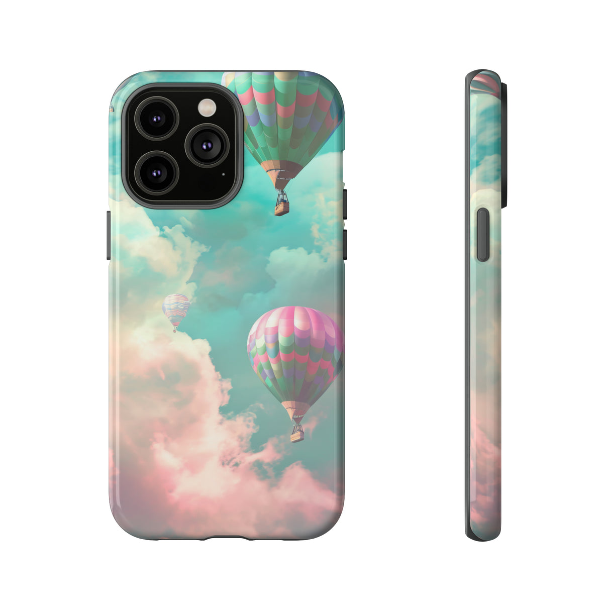 Pastel Balloon Escape - Protective Phone Case