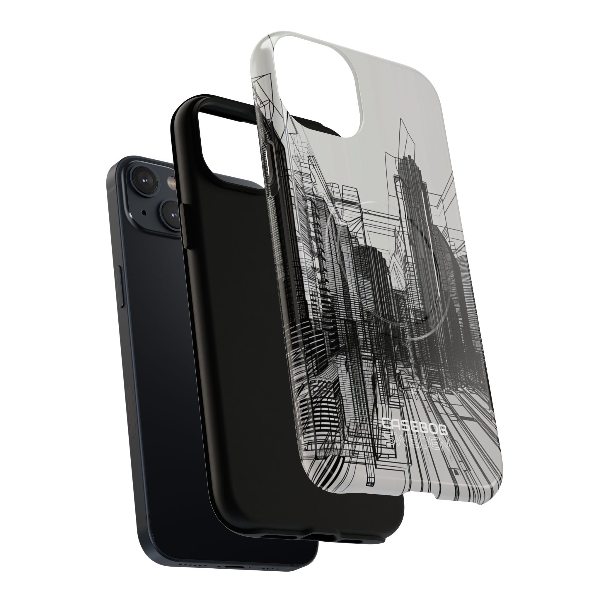 Urban Line Maze iPhone 14 - Tough+