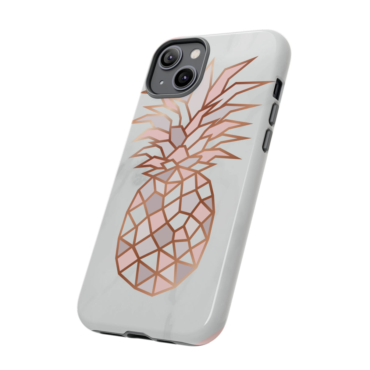 Pineapple Rose Gold - Protective Phone Case