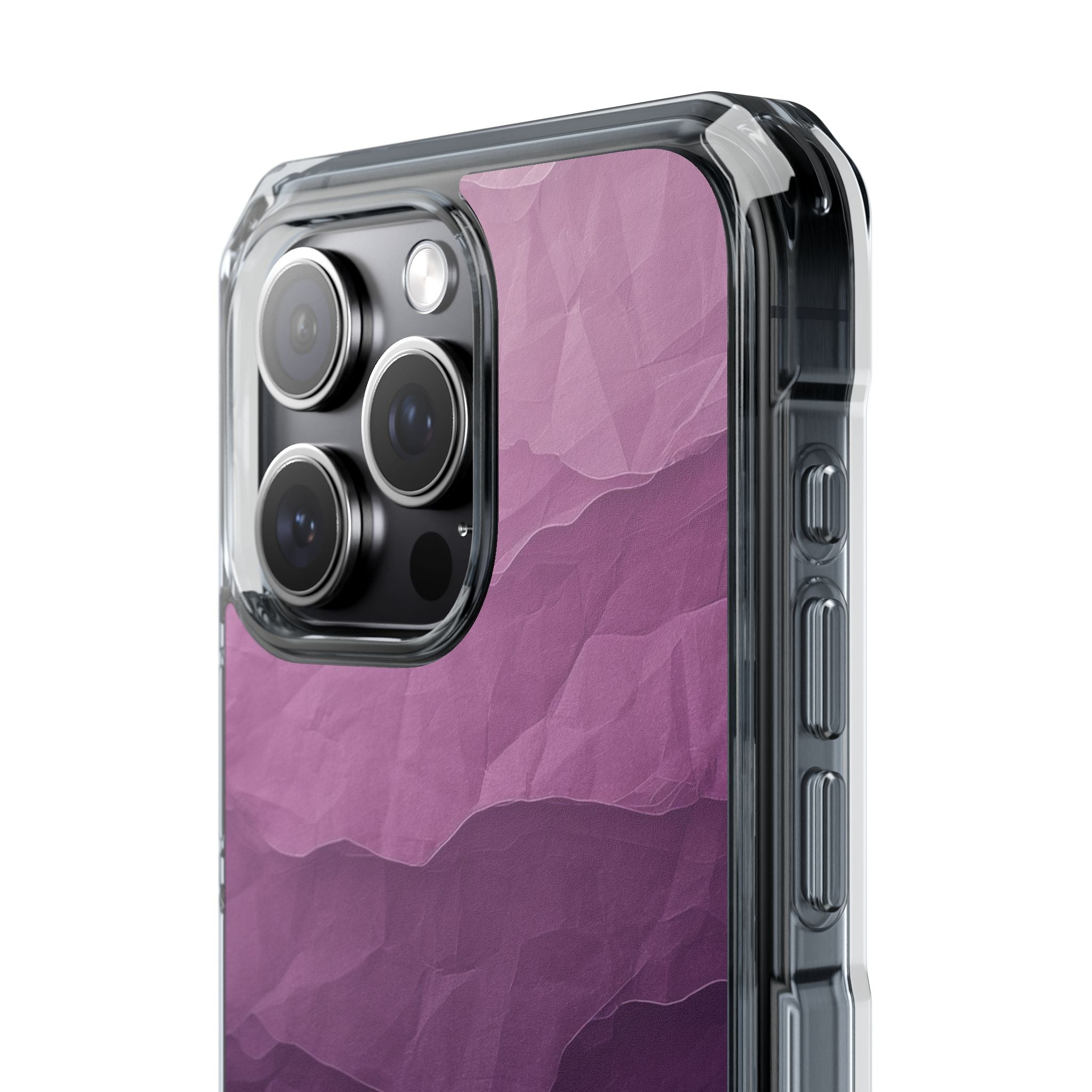 Purple Wave Layers iPhone 15 Pro Max Case - Impact
