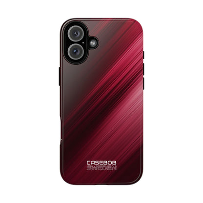 Crimson Drift Motion iPhone 16 - Tough