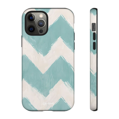 Zigzag Pastel Harmony - iPhone Case