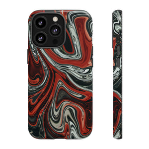 Red Liquid - Protective Phone Case