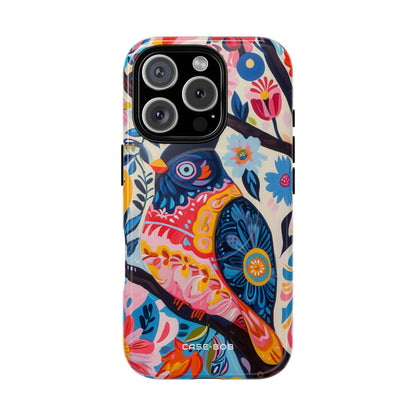 Owl Bloom iPhone 16 Pro Case - Tough+