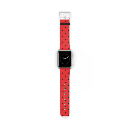 Black Dot Grid - Watch Band