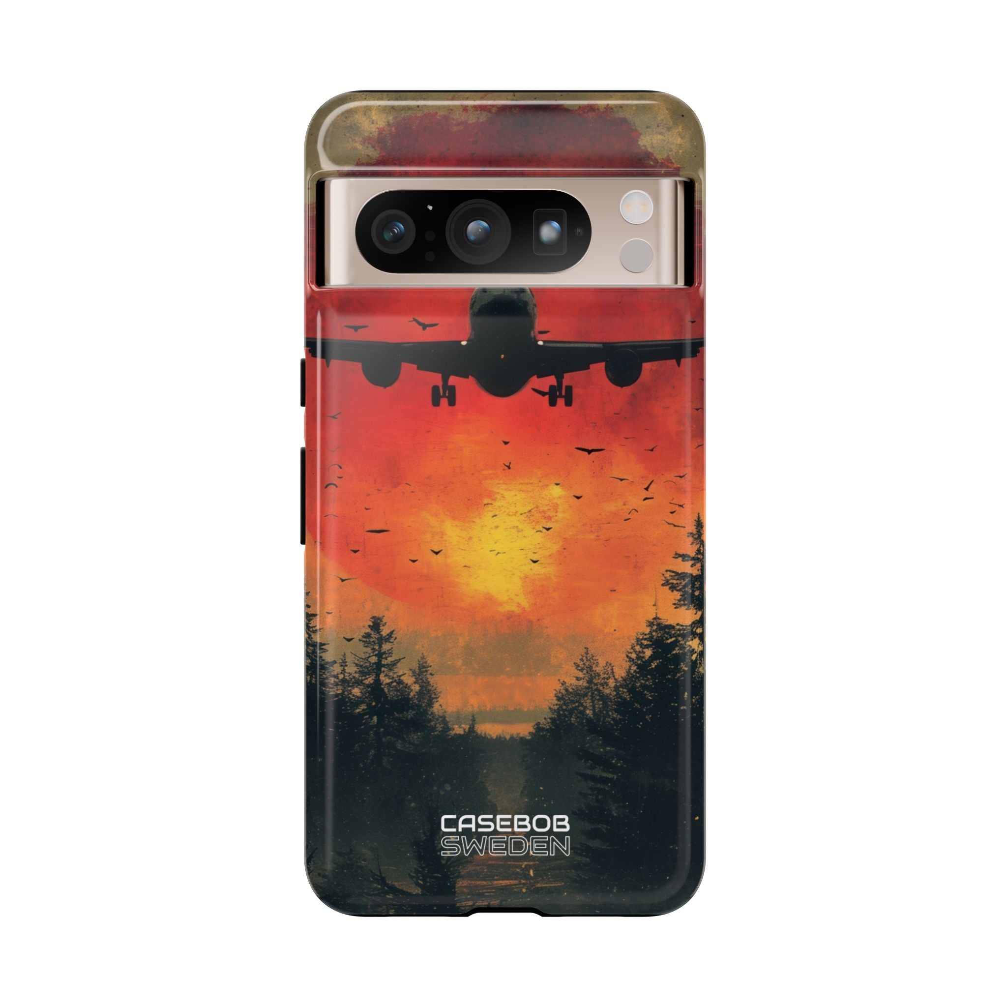 Crimson Sky Flight Google Pixel 8 - Tough