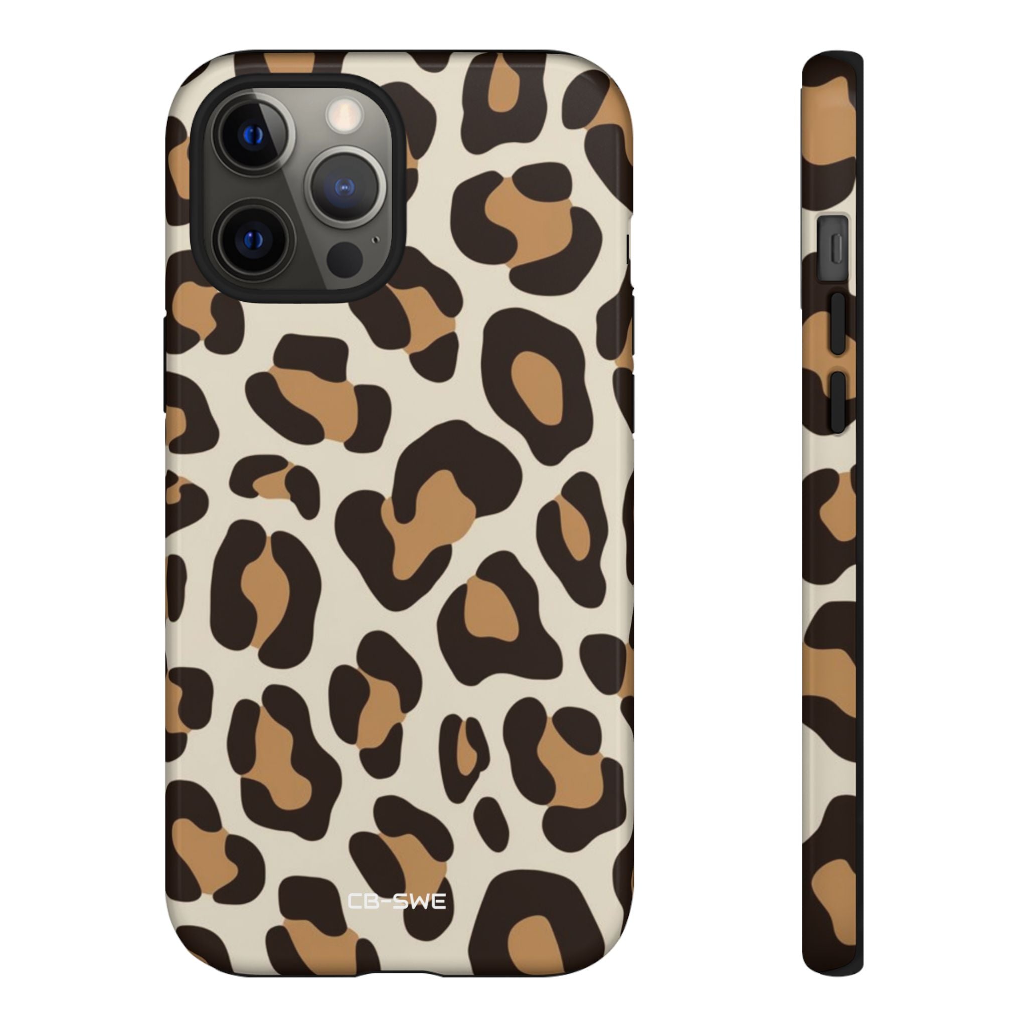 Leopard Print Elegance - iPhone Case