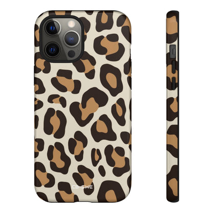 Leopard Print Elegance - iPhone Case