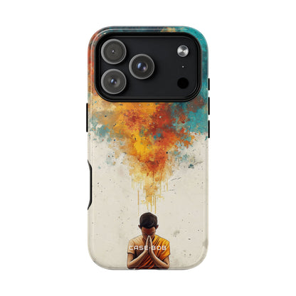 Meditative Glow iPhone 17 Pro Case - Tough+