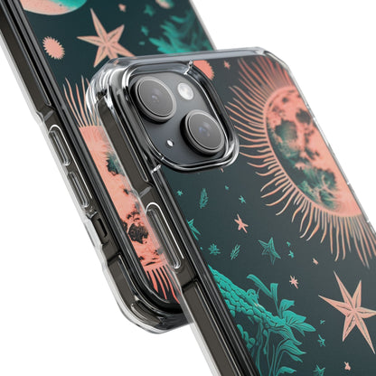 Celestial Botanical Night iPhone Case - Impact
