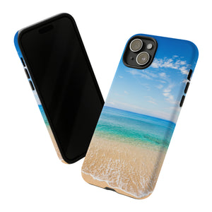 Tropical Beach - Protective Phone Case