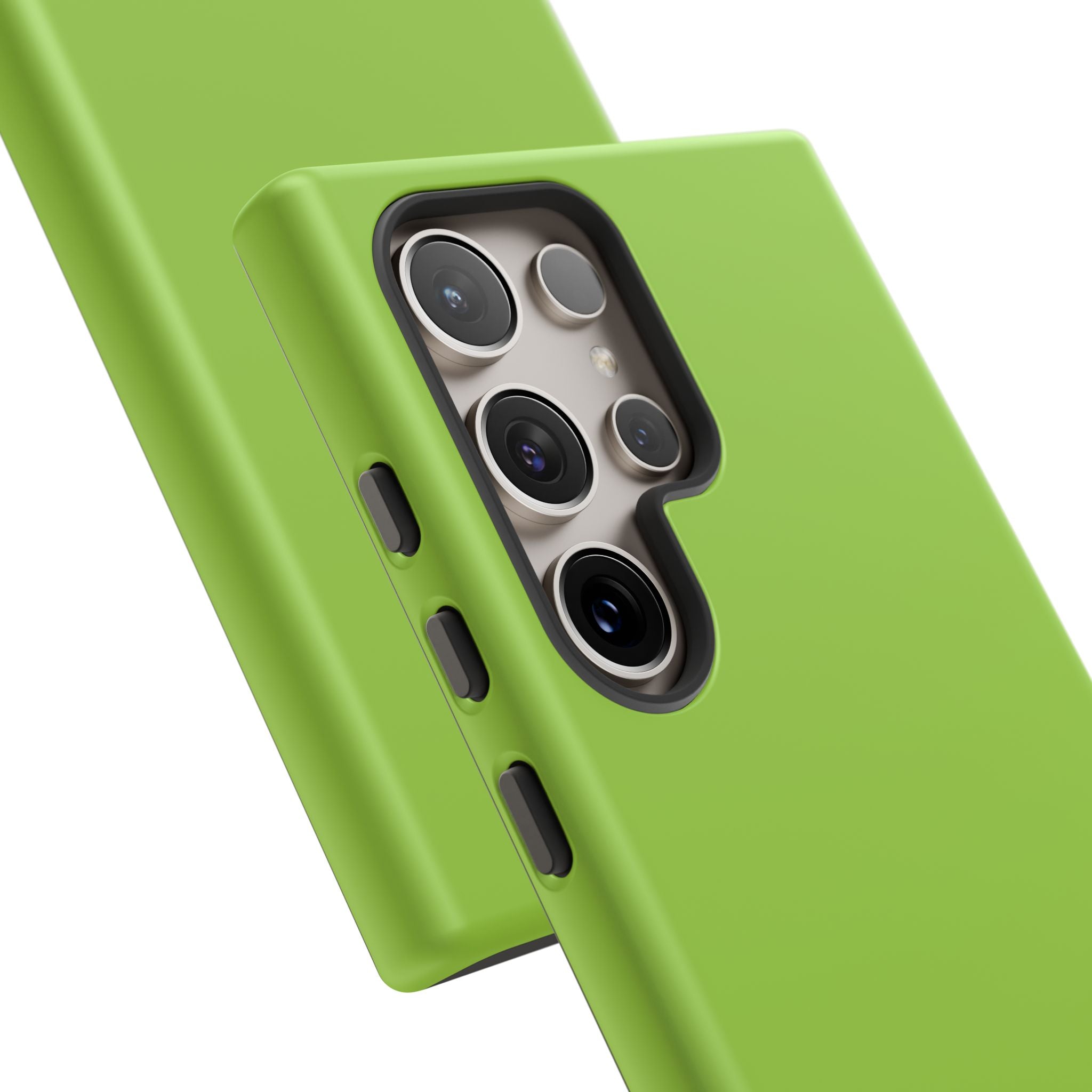 Lime Green Minimalist Canvas - For Samsung S24