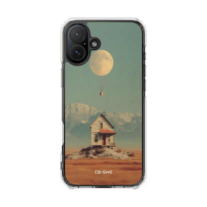 Moon Hovers Low iPhone Case - Impact