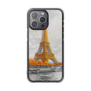 Autumnal Parisian Glow - Phone Case for iPhone (Clear Impact - Magnetic)