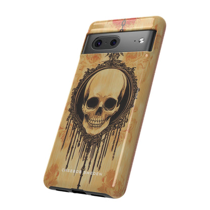 Gothic Skull Elegance Google Pixel 7 - Tough Phone Case