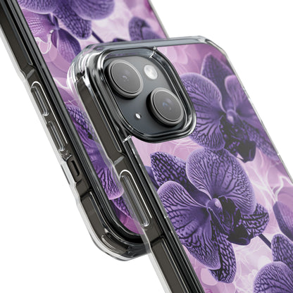 Radiant Orchid  - Clear Impact Case for iPhone