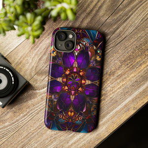 Stained Glass Gothic - Protective Phone Case