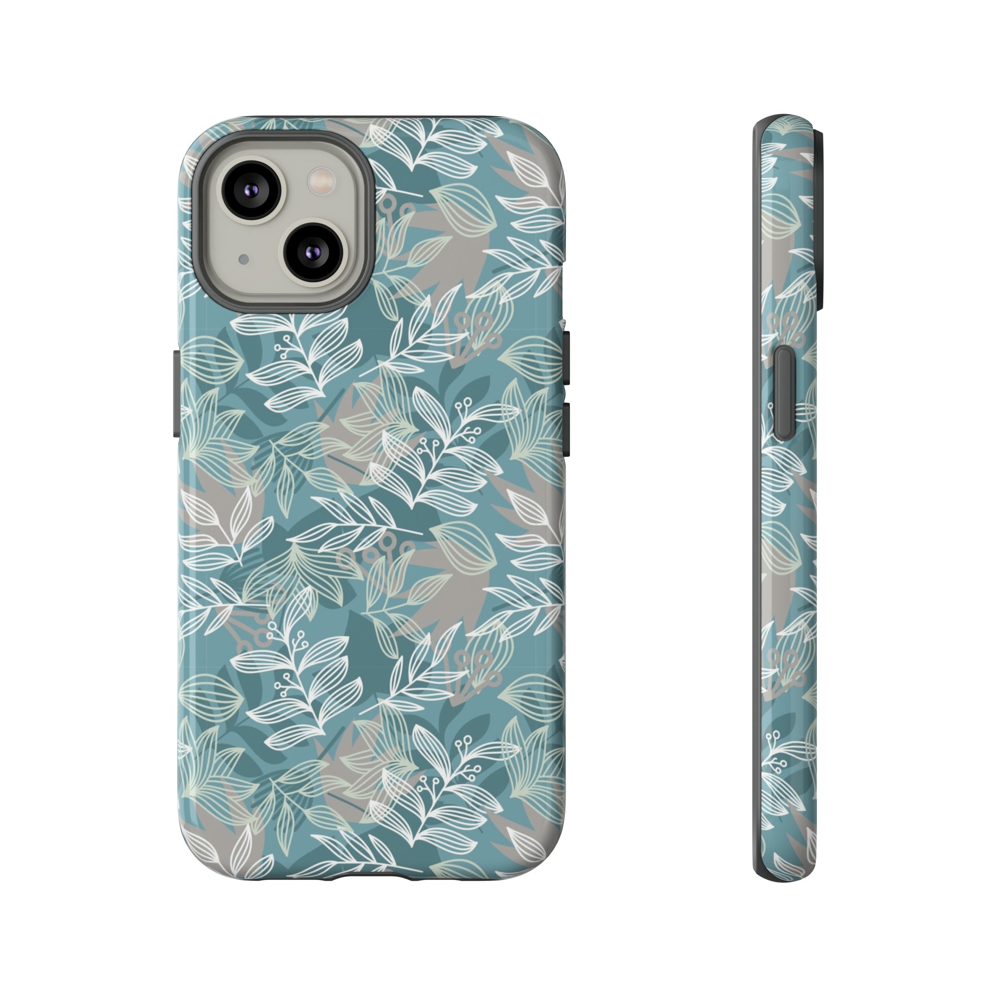 Leaf Mint - Protective Phone Case