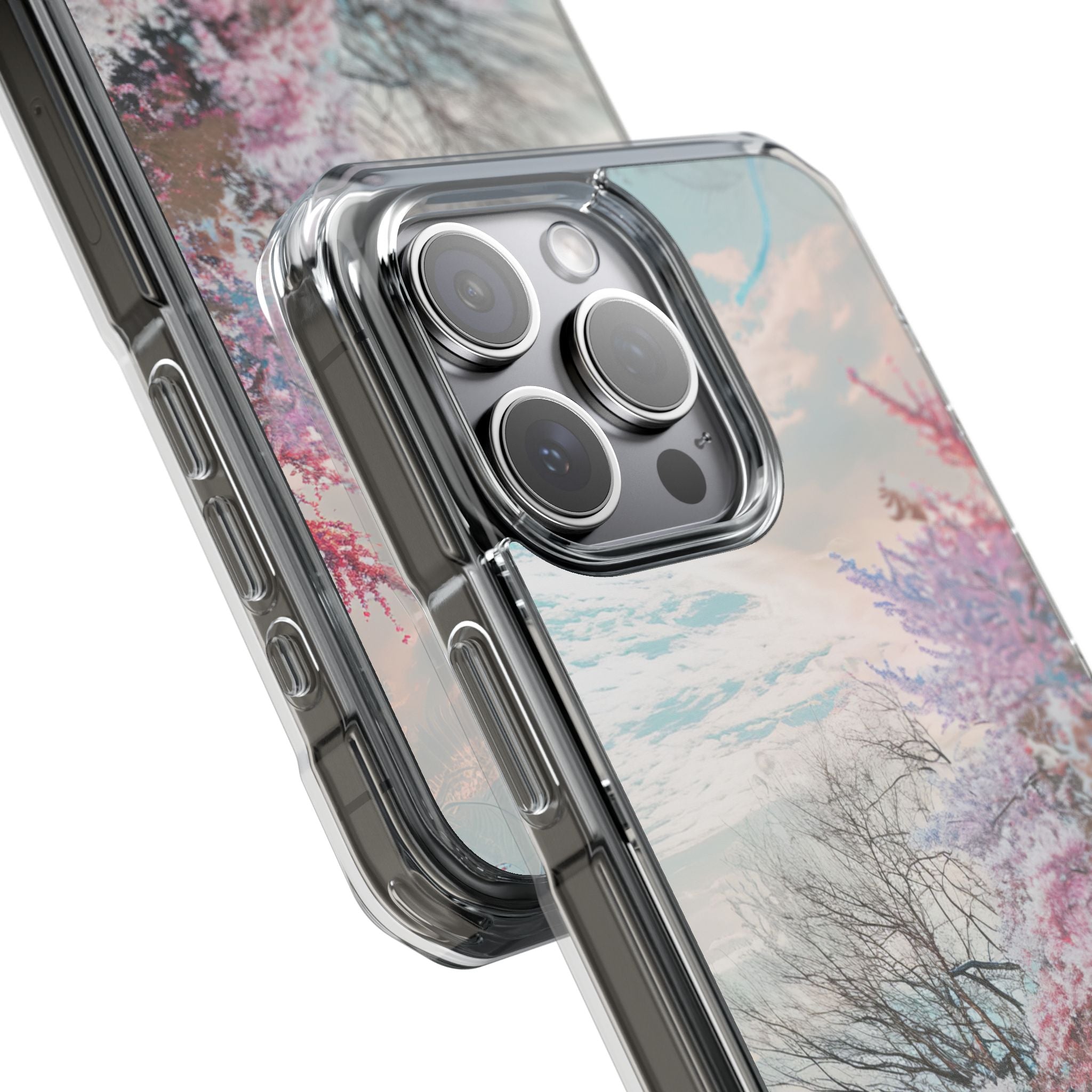 Spring Dreamscape - Clear Impact iPhone 15 Phone Case