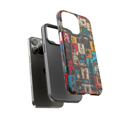 Figured Grid iPhone 14 Pro Max Case - Tough