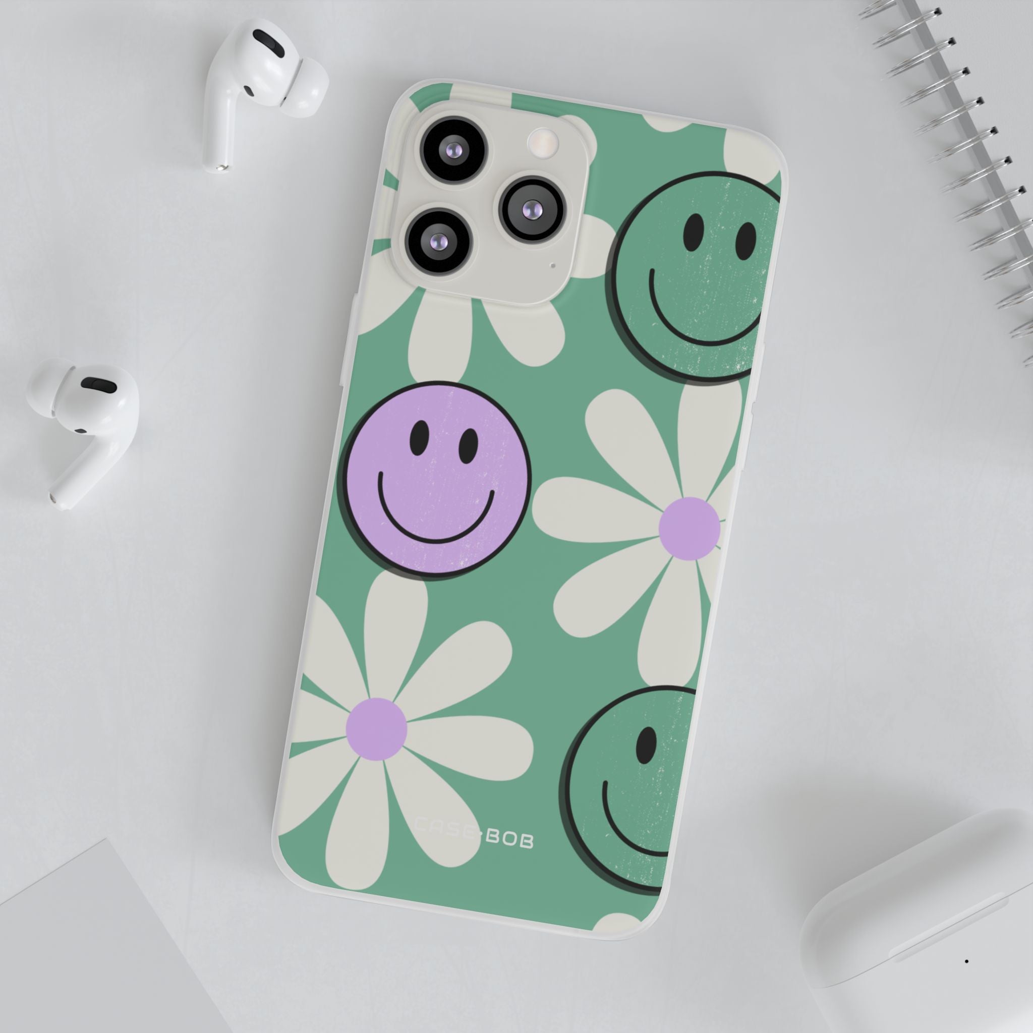 Smiley Daisy Glow iPhone 13 Pro Max - Soft