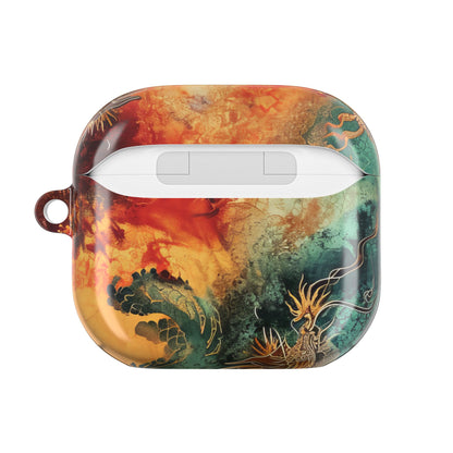 Golden Dragons Blaze - AirPods Case