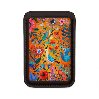 Bluebird Bloom Wallet – MagSafe Ready