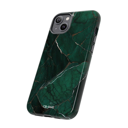 Emerald Veins Flow - iPhone Case
