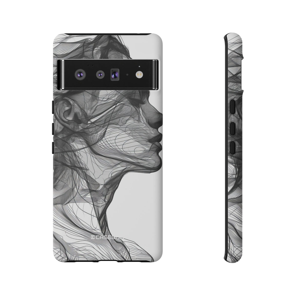 Ethereal Lines | Protective Phone Case for Google Pixel