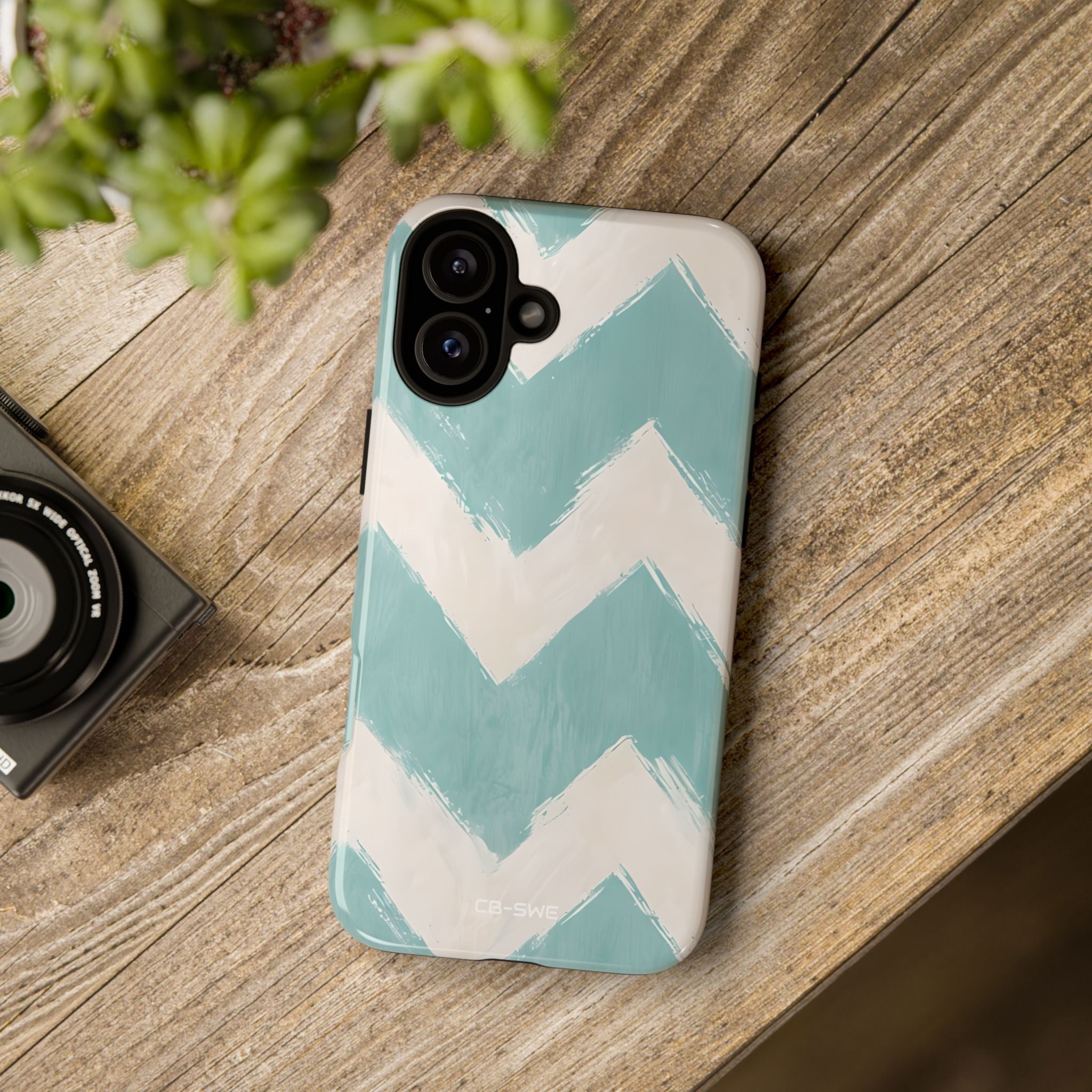 Zigzag Pastel Harmony - iPhone Case