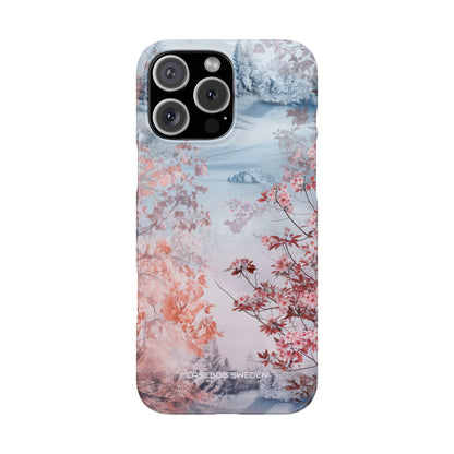 Floral Serenity Case - Slim iPhone 16 Phone Case