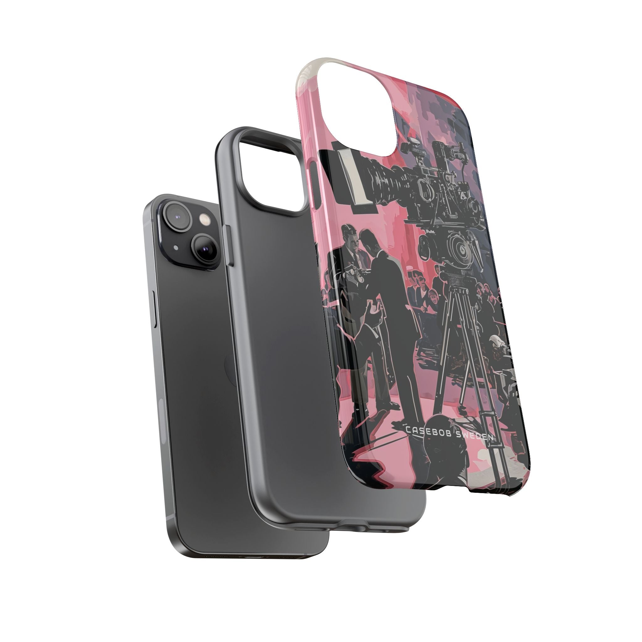 Retro Cinematic Spotlight iPhone 14 - Tough Phone Case