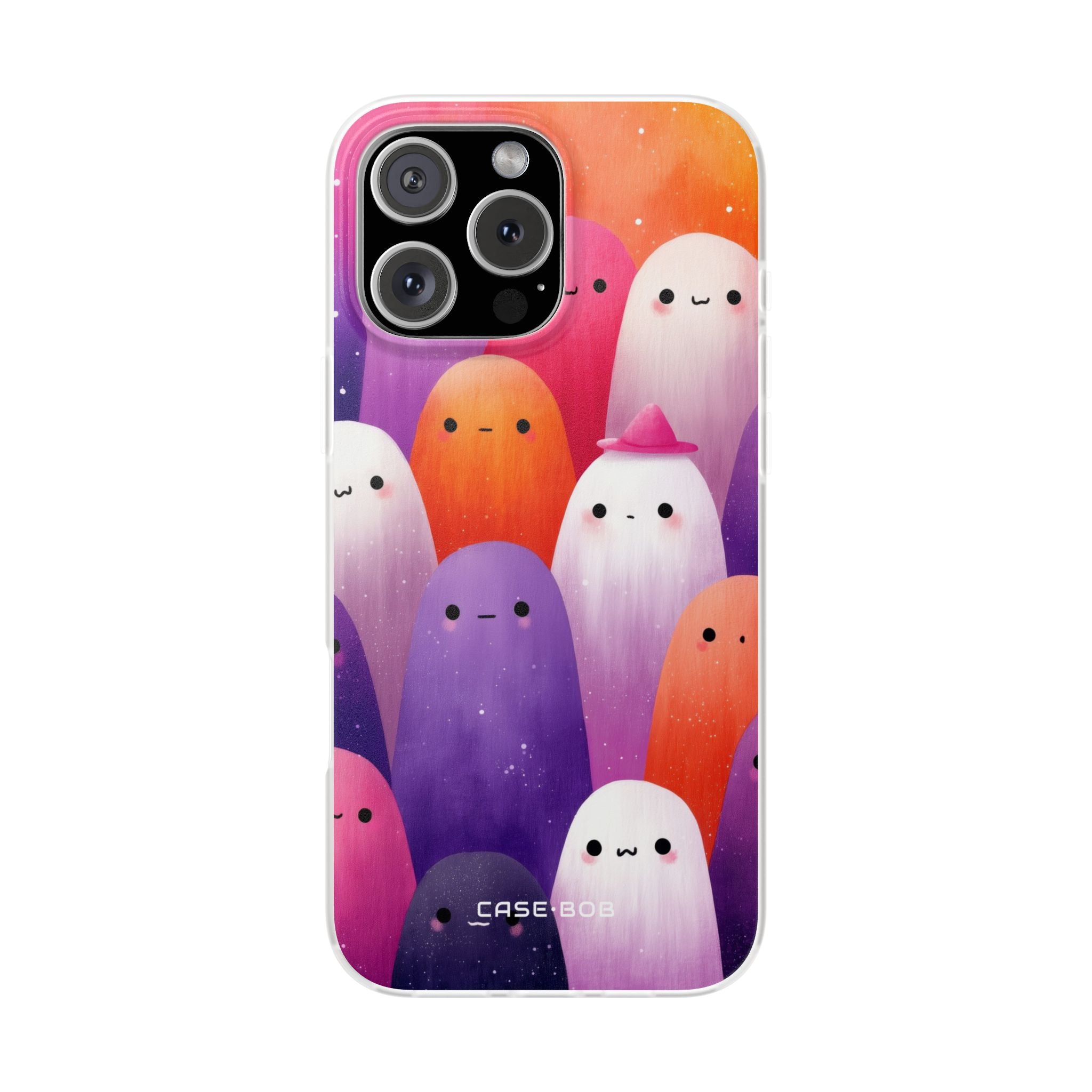Ghostly Glow iPhone 16 Pro Max Case - Soft