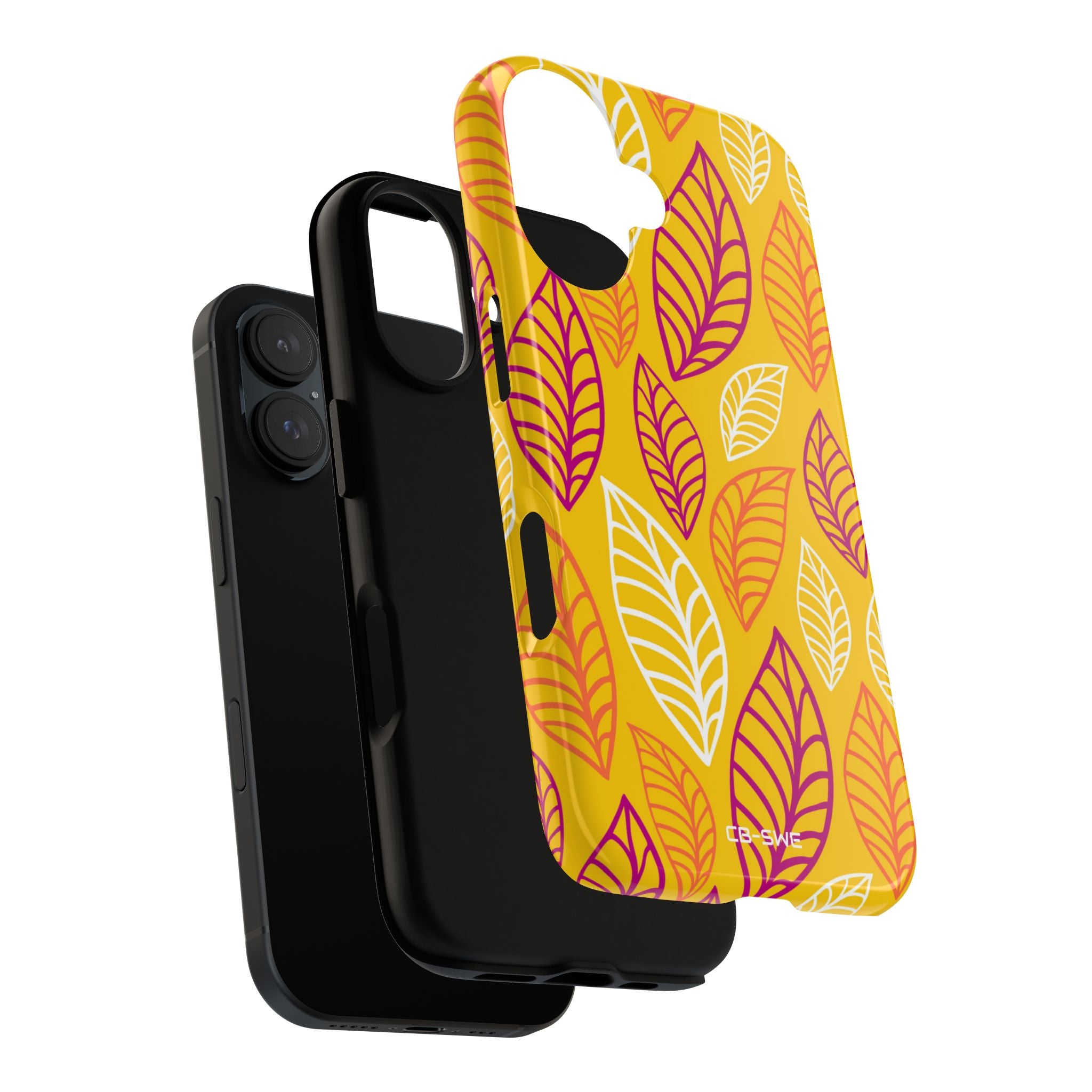 Vibrant Leaf Symphony - iPhone Case