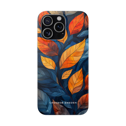 Stained Glass Blossoms iPhone 15 - Flexi Phone Case