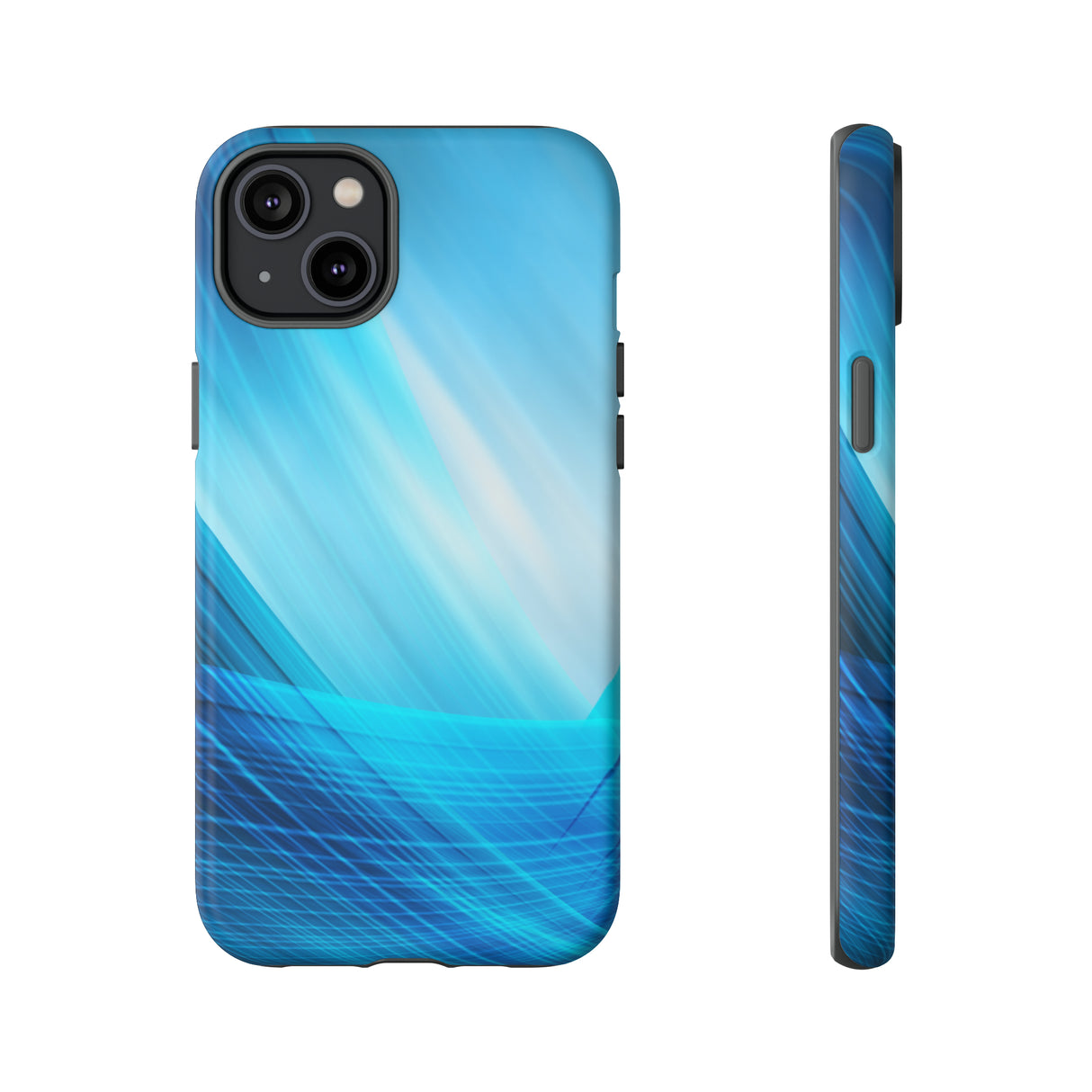 Abstract Blue - Protective Phone Case