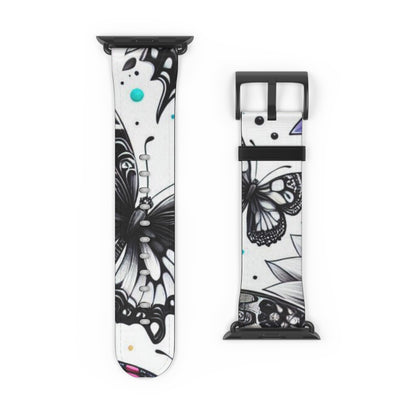 Monochrome Flutter - Watch Band