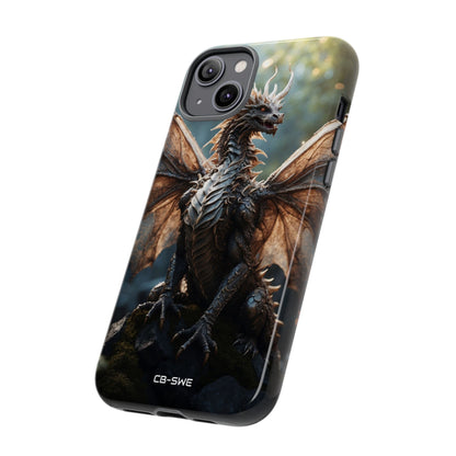 Majestic Dragon Glows - iPhone Case