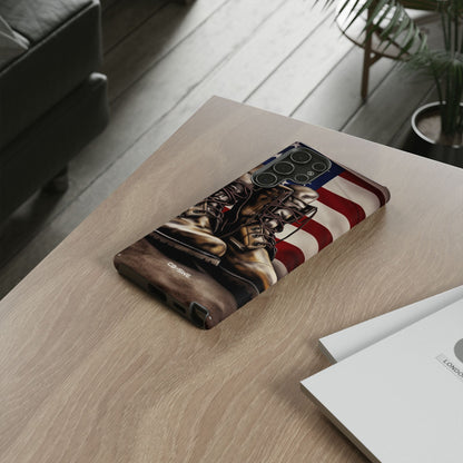 Patriotic Boots Spotlight - Samsung Case