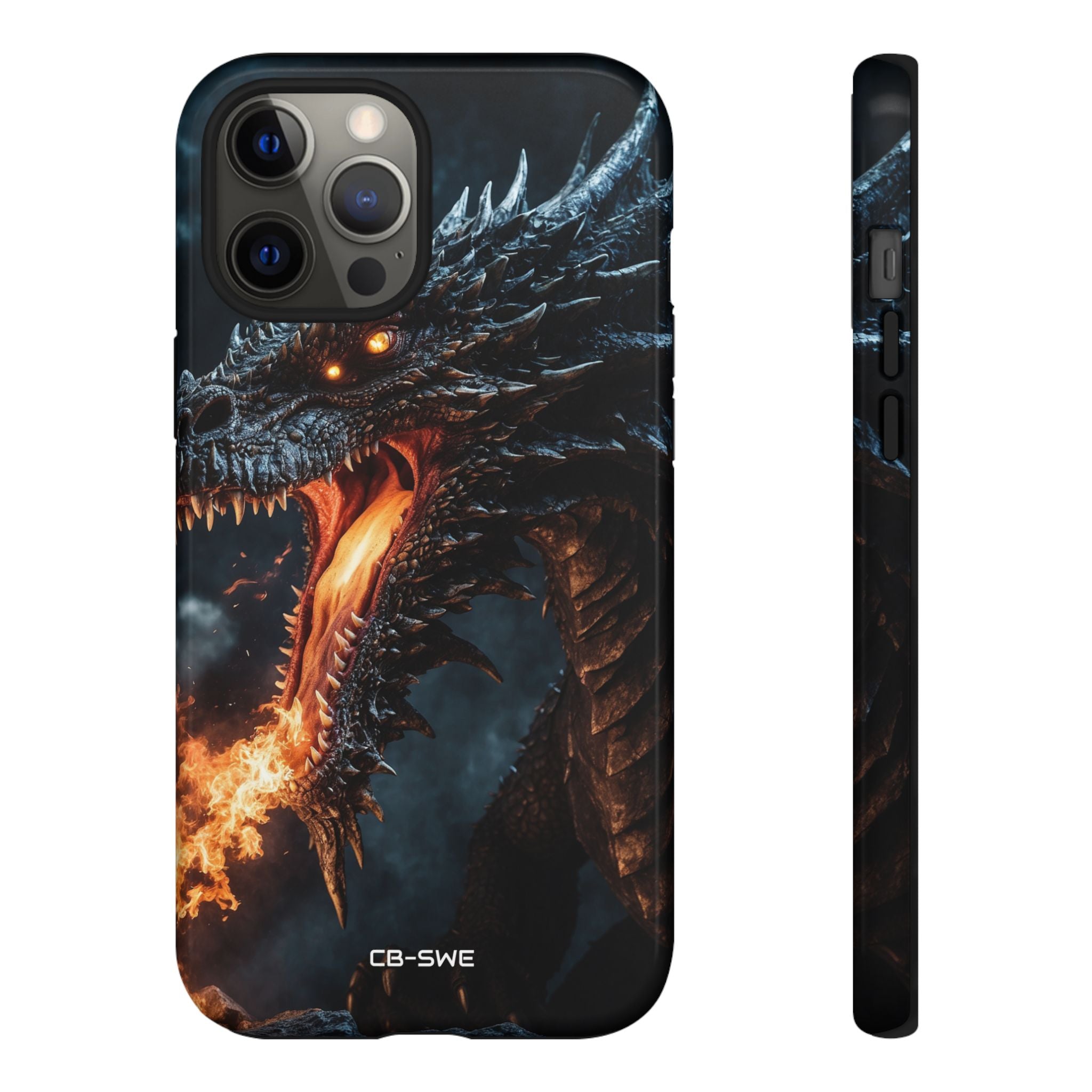 Fiery Breath Erupts - iPhone Case