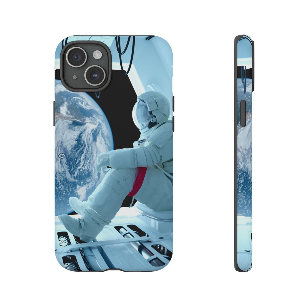 Astronaut inside Shuttle - Protective Phone Case