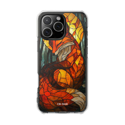 Fox Rests Under Sun iPhone Case - Impact