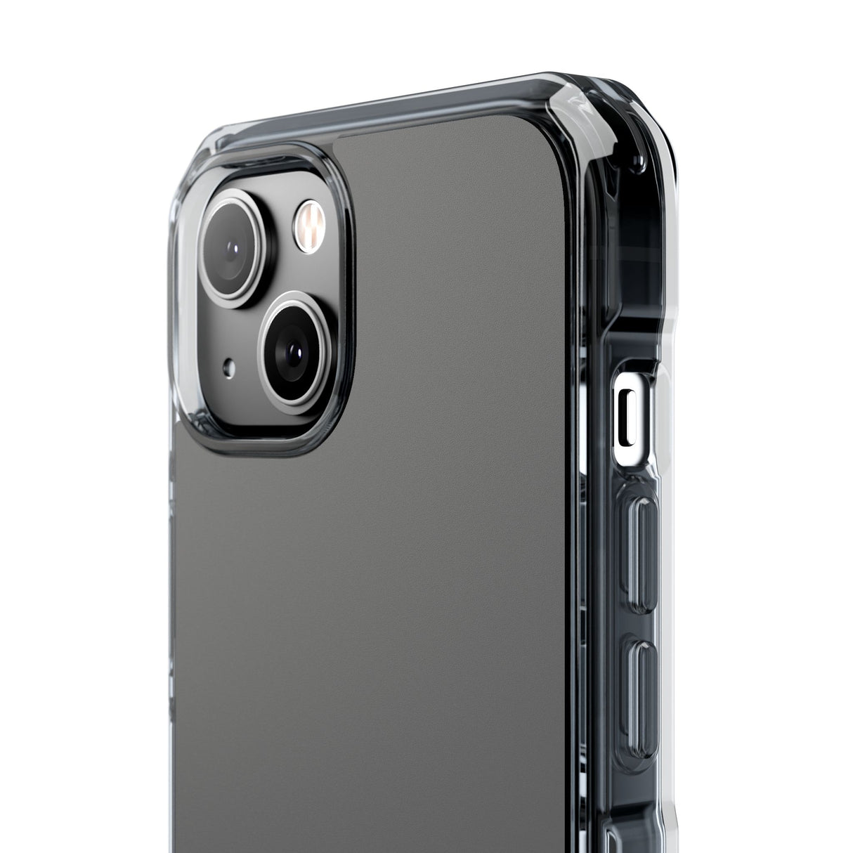 Dim Gray | Phone Case for iPhone (Clear Impact Case - Magnetic)